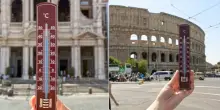 Caldo, le vere temperature che il termometro non misura: a Roma toccati i 45 gradi, superatate le rivelazioni ufficiali