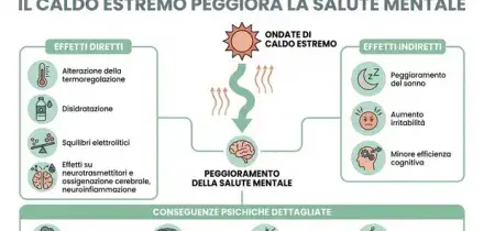 Caldo, aumentano depressione, ansia e insonnia. Lo psichiatra: &laquo;Anche la mente vacilla&raquo;