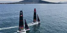 America's cup, Luna Rossa torna ad allenarsi a Napoli e medita una escursione sul Vesuvio