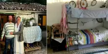 Famiglia nel bosco, ecco la nuova casa da 70 metri quadri
