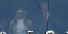 Mondiali 2026, Trump in tribuna tra Melania e Infantino: ingresso in elicottero e nessun fischio al MetLife Stadium
