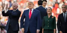 Mondiali, Trump premia la Spagna con Infantino, cerimonia tra i fischi: &laquo;Non c'&egrave; alcuna tensione con nessuno&raquo;