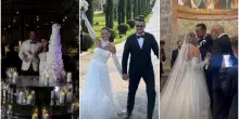 Mattia Marciano ha sposato Camilla Fardella: il s&igrave; in chiesa a Napoli e la dolce sorpresa del piccolo Alberto all'altare