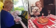 Katia Ricciarelli, la casa dalla stile classico a Bardolino: mobili antichi, fotografie e ricordi, le grandi vetrate e il pianoforte al centro