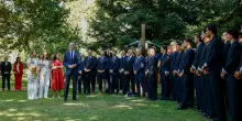 Mondiali, la Spagna a Madrid dalla famiglia reale. Re Felipe: &laquo;Trionfo epico, un privilegio festeggiare con voi&raquo;