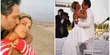 Francesca Barra, la dedica commovente a Claudio Santamaria per l'anniversario di matrimonio: &laquo;Per fortuna hai deciso di restare&raquo;