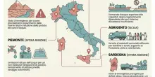 &laquo;Siamo senz?acqua&raquo;. Da Sicilia a Sardegna e Veneto, la crisi idrica mette in difficolt&agrave; le mete simbolo dell?estate