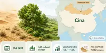 La Grande Muraglia Verde, cos&igrave; la Cina con 66 miliardi di alberi ferma il deserto del Gobi