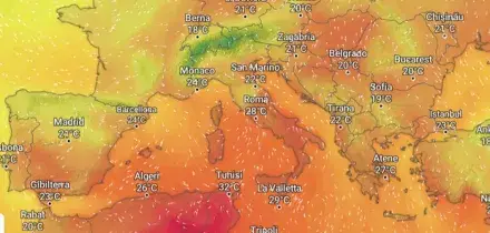 Caldo, arriva la quarta ondata: la tregua sta gi&agrave; per finire. &laquo;Di nuovo 37 gradi al Nord con l'anticiclone africano&raquo;