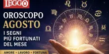 Oroscopo mese di agosto 2026, i segni pi&ugrave; fortunati in vacanza: Vergine soffre, Sagittario re. La classifica con top e flop