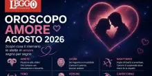 Oroscopo mese di agosto 2026, amore e affinit&agrave; di coppia: Leone-Sagittario alla grande, la classifica dei segni pi&ugrave; compatibili con top e flop