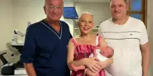 Campania, diventa mamma a 49 anni nonostante un mioma di 9 centimetri
