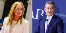 Meloni, incontro con Panetta a Palazzo Chigi prima del cdm: confronto di routine sull'andamento dell'economia