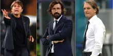 Ct Italia, i candidati dopo il no di Guardiola: da Pirlo a Mancini e Conte, chi &egrave; favorito?