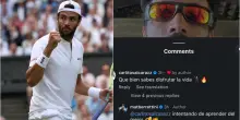 Alcaraz e Berrettini, siparietto social: &laquo;Come ti godi la vita&raquo;. L'azzurro replica cos&igrave;