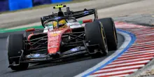 GP di Ungheria, libere 2: doppietta Ferrari con Hamilton e Leclerc, Antonelli in difficolt&agrave; &egrave; solo 13esimo