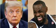 Trump: &laquo;Michael Jordan &egrave; un mio amico. Lebron James? Forse &egrave; razzista&raquo;