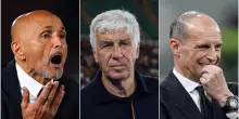 Serie A, stipendi degli allenatori: Gasperini e Spalletti i pi&ugrave; pagati, Allegri davanti a Chivu e Sarri. Fabregas solo sedicesimo