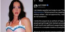 Katy Perry contro Donald Trump: &laquo;La mia Firework su un video di bombardamenti? Non usare le mie canzoni per celebrare la guerra&raquo;