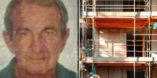 Si lancia sul figlio per salvarlo dalla tettoia che gli crolla addosso: Antonio D'Errico muore in cantiere a 66 anni