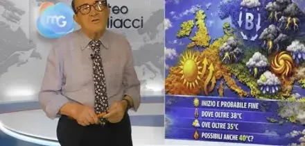 Previsioni meteo di Mario Giuliacci: &laquo;Ecco dove far&agrave; pi&ugrave; caldo e quando l'anticiclone africano lascer&agrave; il Centro e il Nord&raquo;