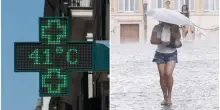 Arriva il weekend pi&ugrave; estremo dell'estate: caldo fino a 41&deg;C e rischio di temporali violenti, ecco dove