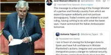 Duro scontro Italia-Spagna: Tajani favorevole alla chiusura dei confini Schengen, ambasciatore italiano convocato