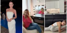 Carlotta Ferlito, la casa a Milano: la cucina spaziosa, il salotto ad hoc per gli allenamenti, l'angolo make-up e il led ironico sulla testiera del letto king size