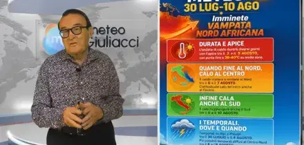 Previsioni meteo di Mario Giuliacci: caldo al capolinea (definitivo), ecco da quando. Le cupole di calore e i picchi storici