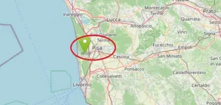 Terremoto Pisa oggi, scossa di magnitudo 4.1: avvertita anche a Lucca e Massa. Gente in strada