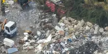 Sequestrata discarica abusiva da 2mila mq: conteneva anche rifiuti speciali a ?Ventimiglia