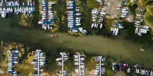 Navi della flotta di Hitler nel Mar Nero riemergono dal Danubio in secca. Tra i reperti anche ordigni inesplosi