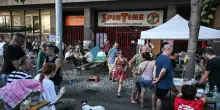Spin Time occupato, trovati dentro il palazzo pacchi di hashish pronti per lo spaccio