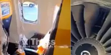 &laquo;Finestrino rotto da frammenti di motore staccati dopo la rottura di una pala della ventola&raquo;. Il rapporto Usa sull'incidente Ryanair