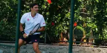 King Roger gioca tra le falesie dell'Hotel San Pietro di Positano