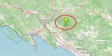 Terremoto 3.7 in Lunigiana oggi, scossa avvertita da Massa-Carrara alla Versilia