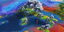 Aria atlantica e caldo africano, Italia divisa: dove arriveranno i temporali