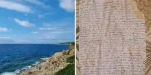 Una lettera del 1997 spunta dagli scogli: &laquo;Da domani non ci vedremo mai pi&ugrave;. Ti auguro di trovare la tua strada e farti una nuova migliore amica&raquo;