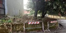 Maltempo in Campania, frana nell'Avellinese e alberi caduti: abitazioni isolate