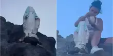 Ischia, la statua della Madonna decapitata (per la terza volta) viene restaurata| Il video