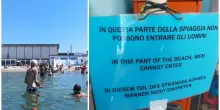 Pedocin, il lido dove donne e uomini sono separati: &laquo;Piace soprattutto alle signore&raquo;. Ombrelloni gratis, si paga solo 1,20 euro d'ingresso