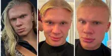 Haaland, addio alla chioma da vichingo: il nuovo look sorprende tutti. La reazione di Ibrahimovic: &laquo;Cancella il mio numero&raquo;