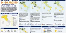 Temporali (anche forti) in arrivo sull'Italia, ecco dove e quando: allerta meteo in otto regioni, le previsioni