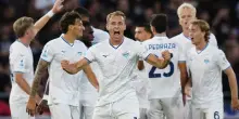 Bologna-Lazio 0-1, le pagelle: Frattesi entra e regala i tre punti (7), Rovella a suo agio (6,5). Mandas chiude la porta (7), Isaksen quanti errori (5)