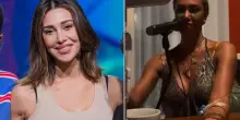 Bel&eacute;n Rodriguez canta con la flebo al braccio e preoccupa i fan: &laquo;Che succede?&raquo;. La showgirl svela il motivo