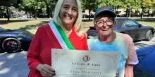 Da Fano fino alla Lapponia in Porsche a 83 anni, il viaggio di Olga: &laquo;Senza la neve perde tutto il suo fascino&raquo;