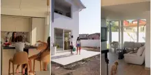 Micol Olivieri, la nuova villa di famiglia alle porte di Roma: il grande open space, la cucina con la maxi isola e il giardino con la pergola