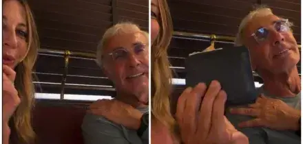 Francesca Fagnani a cena con Massimo Giletti, il siparietto al conto: &laquo;La sofferenza di quest'uomo, mai visto tirare fuori il portafogli&raquo;