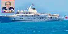 Altair III, il super yacht di Della Valle da 40 milioni di dollari ormeggiato davanti alla baia di Portonovo