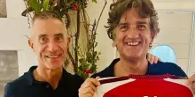 Dopo i ritardi aerei lo staff dell'Arsenal a Marechiaro